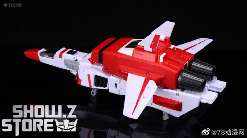 NewAge Firefox Jetfire fighter jet side view weapons pod detail NewAge Firefox Jetfire fighter jet side view weapons pod detail