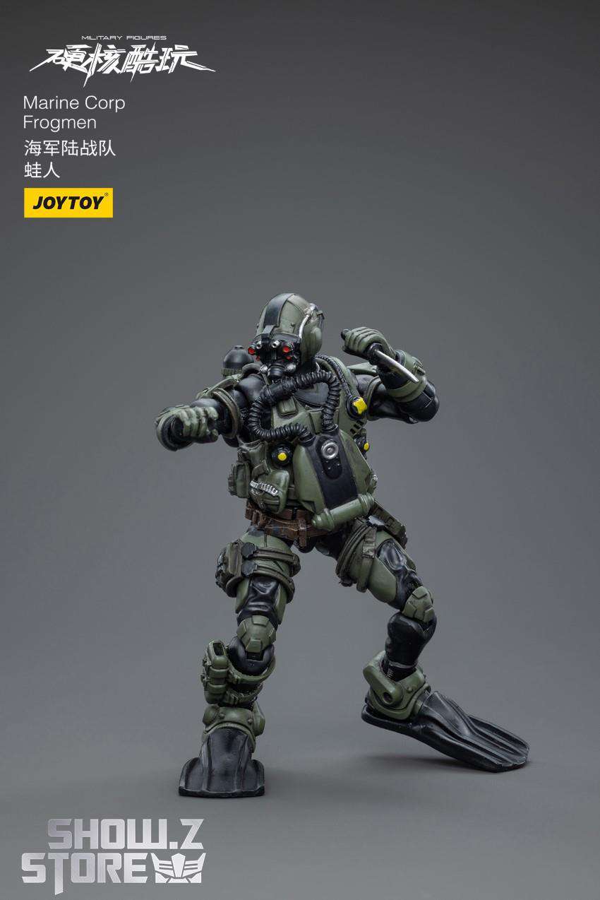 JoyToy Marine Frogmen tactical pose assault rifle display JoyToy Marine Frogmen tactical pose assault rifle display