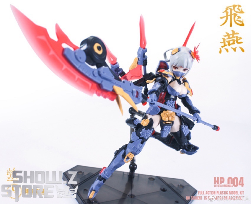 Swallow female mecha dynamic jumping pose energy effects display Swallow female mecha dynamic jumping pose energy effects display