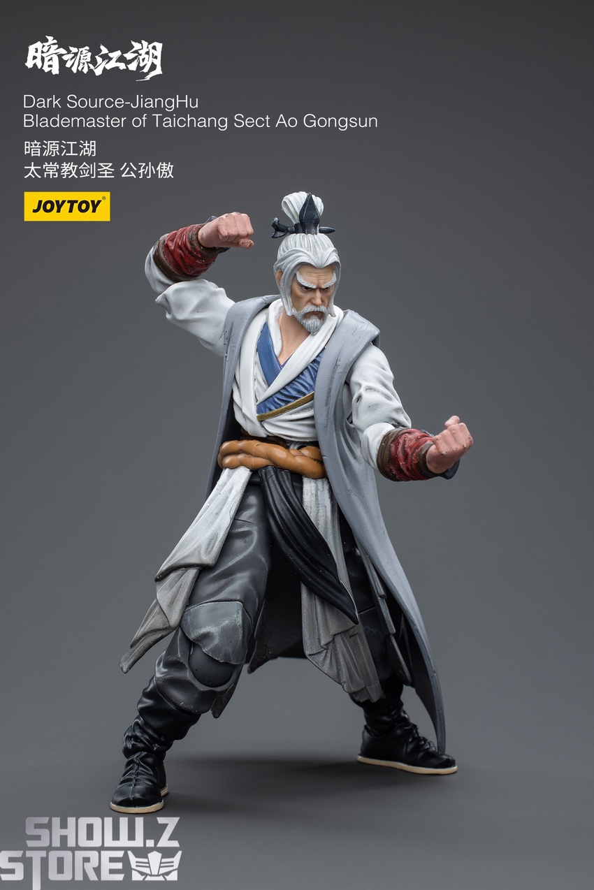 Dark Source Ao Gongsun martial arts pose weapon display Dark Source Ao Gongsun martial arts pose weapon display
