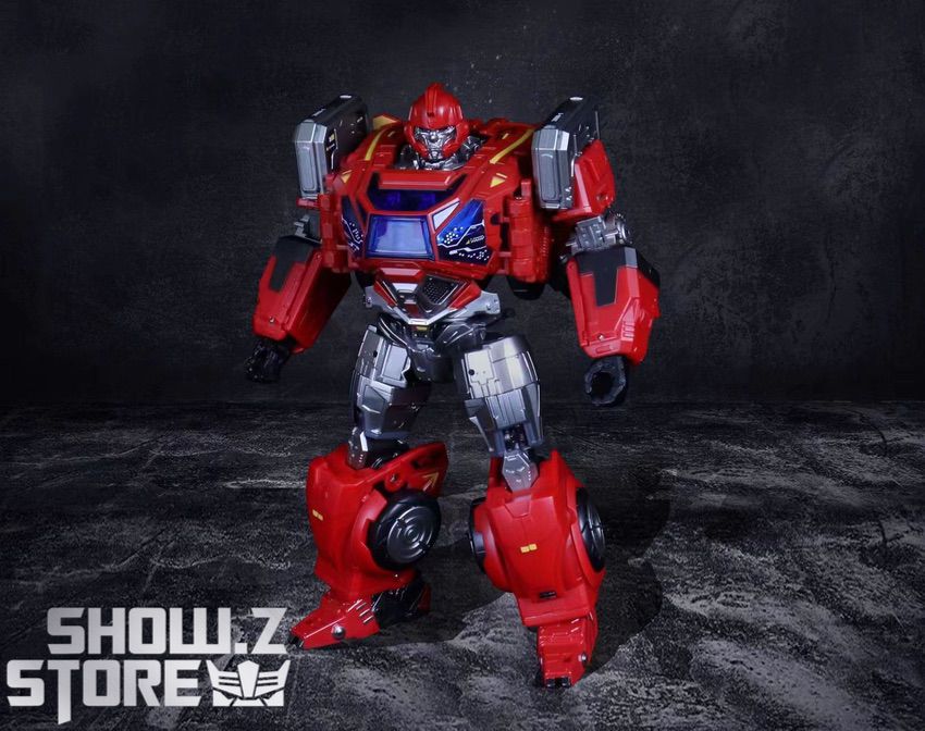 Shock Warrior SW-02 Ironhide studio series robot side view Shock Warrior SW-02 Ironhide studio series robot side view