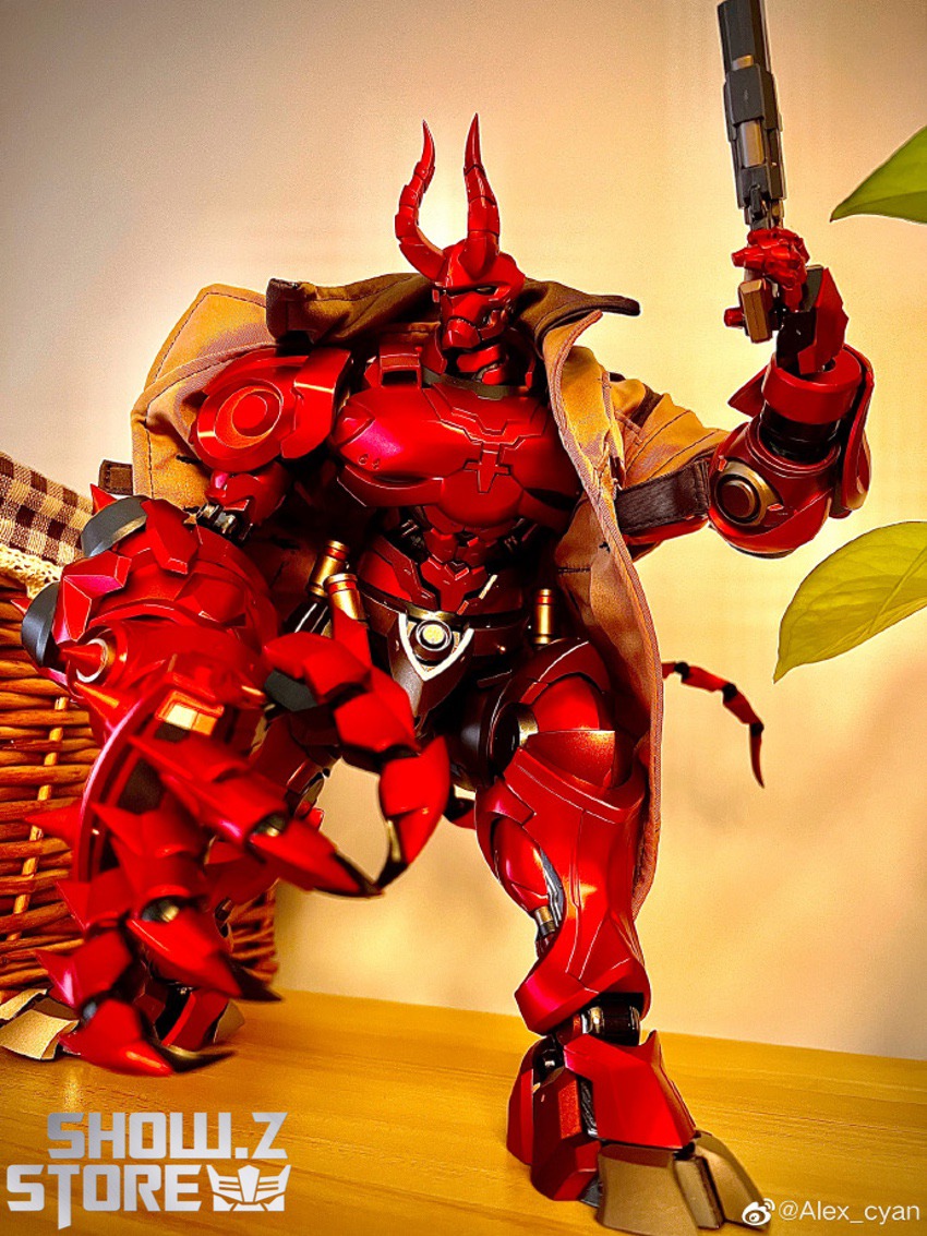 Demon figure standing with detail Demon figure standing with detail