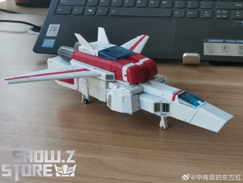 Magic Square Meteorite Jetfire aircraft mode top view angle Magic Square Meteorite Jetfire aircraft mode top view angle
