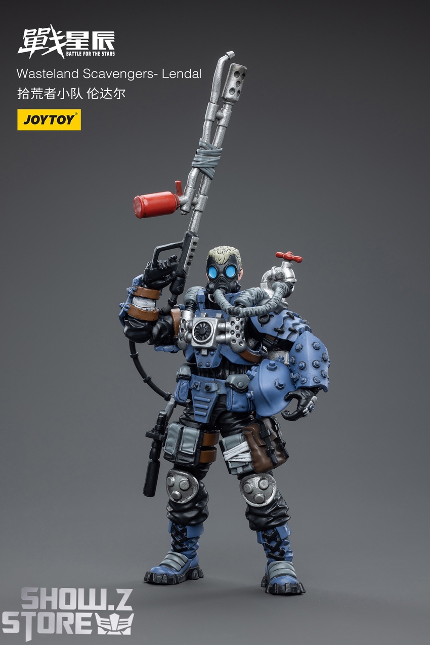 JoyToy Wasteland Scavengers Lendal figure standing cannon accessories JoyToy Wasteland Scavengers Lendal figure standing cannon accessories