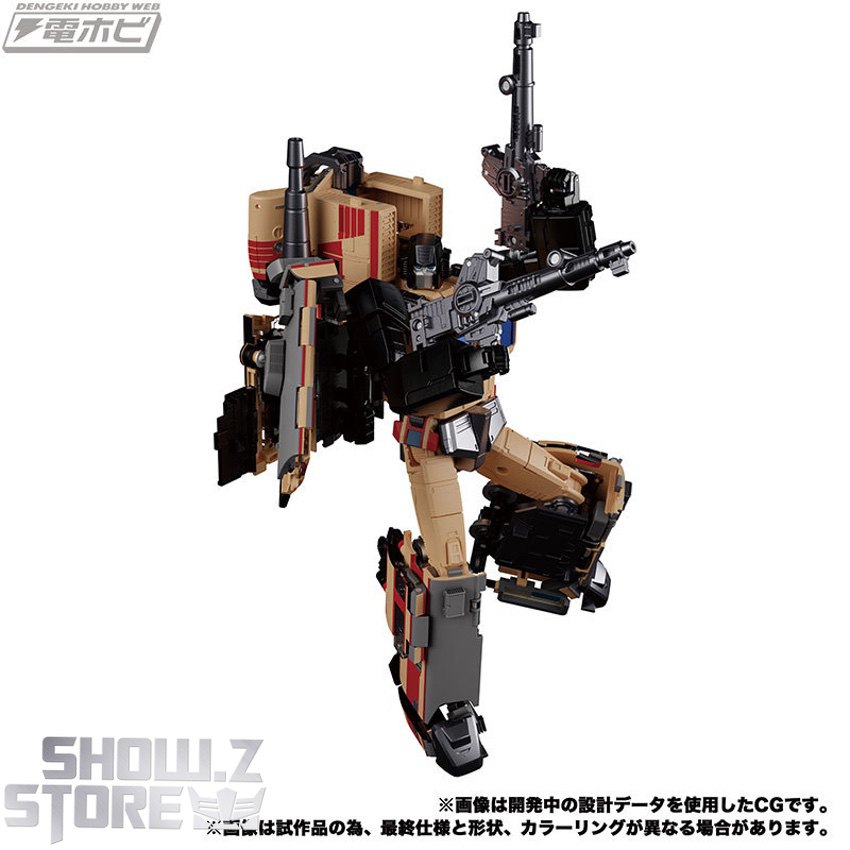 Takara Tomy MPG-05 Seizan robot tan black red robot mode Takara Tomy MPG-05 Seizan robot tan black red robot mode