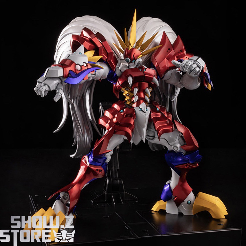 Sentinel Ialdabaoth side pose with extended wings and dramatic stance Sentinel Ialdabaoth side pose with extended wings and dramatic stance
