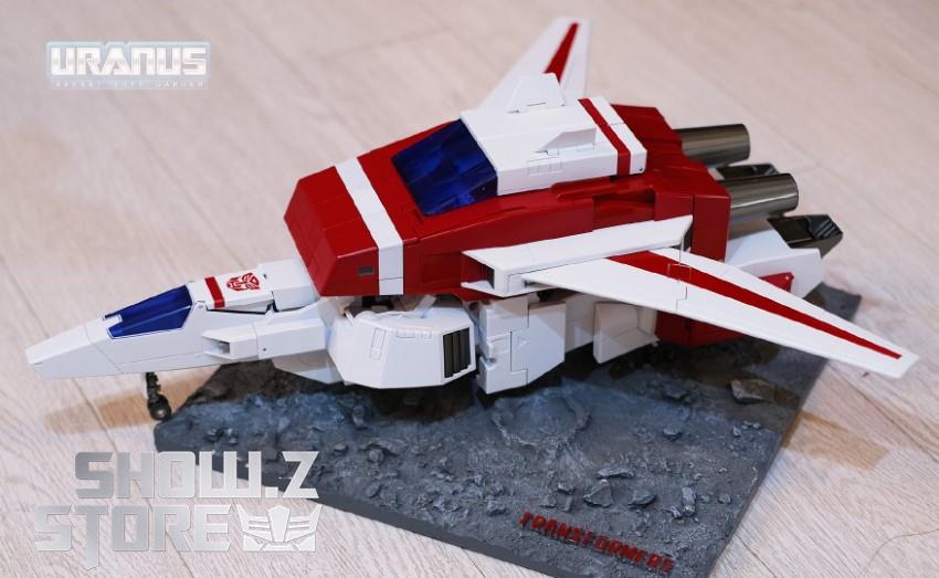 Takara Tomy MP-57 Skyfire aircraft base stand light effects Takara Tomy MP-57 Skyfire aircraft base stand light effects