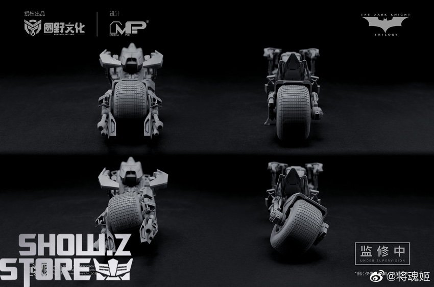 Dark Knight Trilogy Catwoman motorcycle transformation posed Dark Knight Trilogy Catwoman motorcycle transformation posed