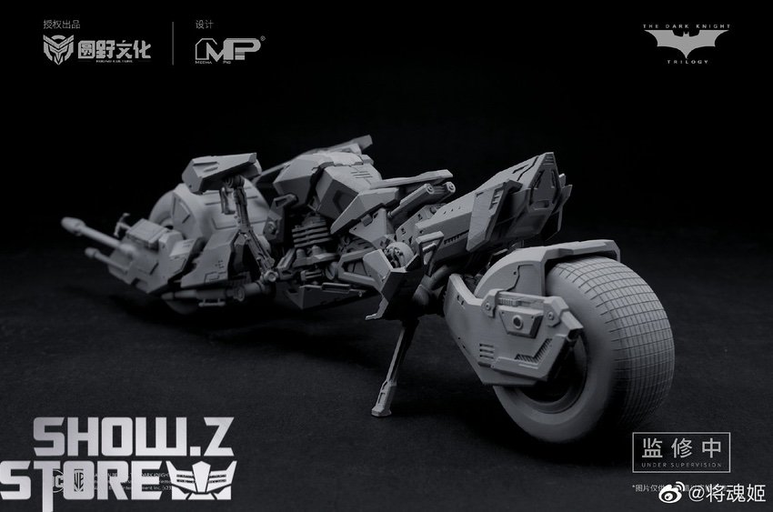 Dark Knight Trilogy Catwoman motorcycle front quarter view reveal Dark Knight Trilogy Catwoman motorcycle front quarter view reveal