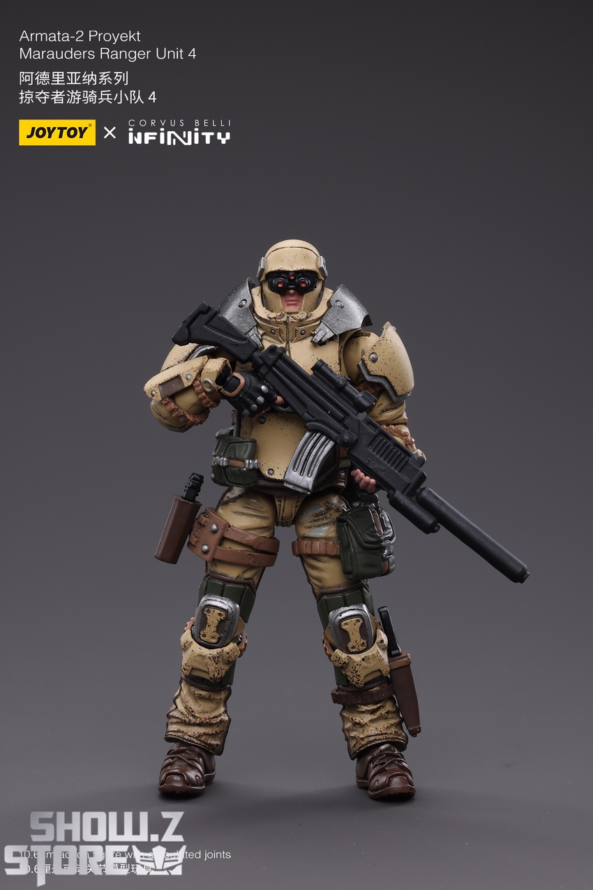 JoyToy Armata-2 Ranger Unit 4 tan combat stance rifle JoyToy Armata-2 Ranger Unit 4 tan combat stance rifle