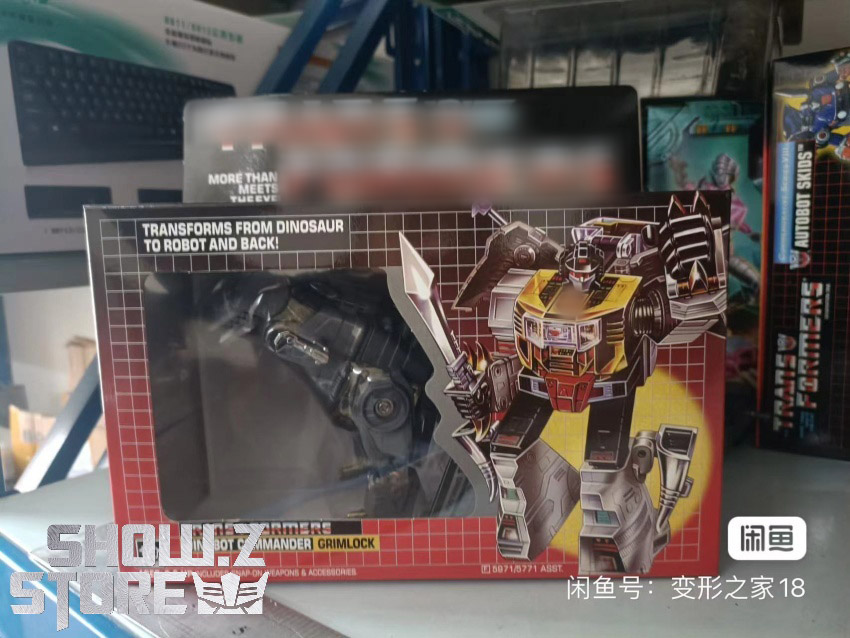 Grimlock robot mode with full articulation and mechanical detailing across entire figure Grimlock robot mode with full articulation and mechanical detailing across entire figure