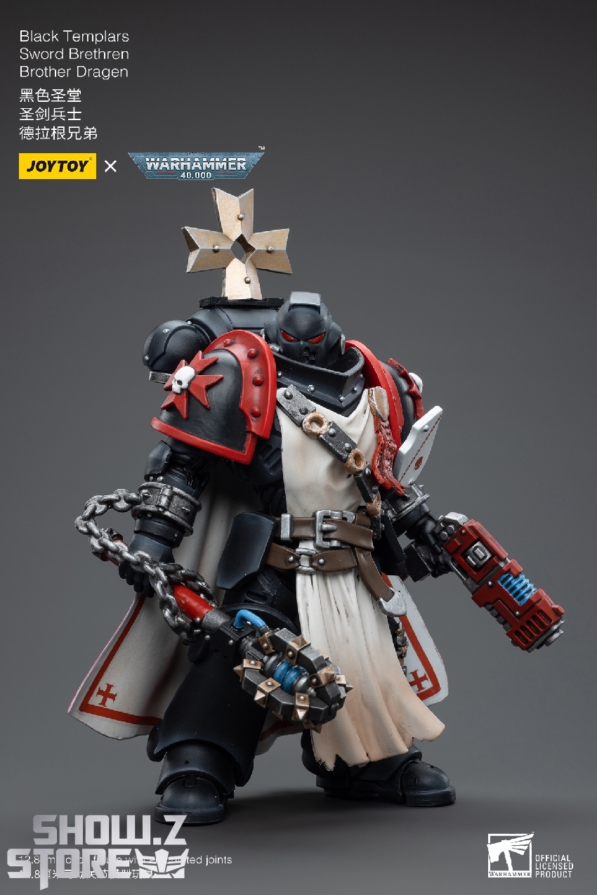 Sword Brethren character with heavy weapons and combat loadout Sword Brethren character with heavy weapons and combat loadout