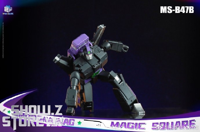 Purple and gray Dark Knight Jetfire robot in dynamic standing pose on black background Purple and gray Dark Knight Jetfire robot in dynamic standing pose on black background