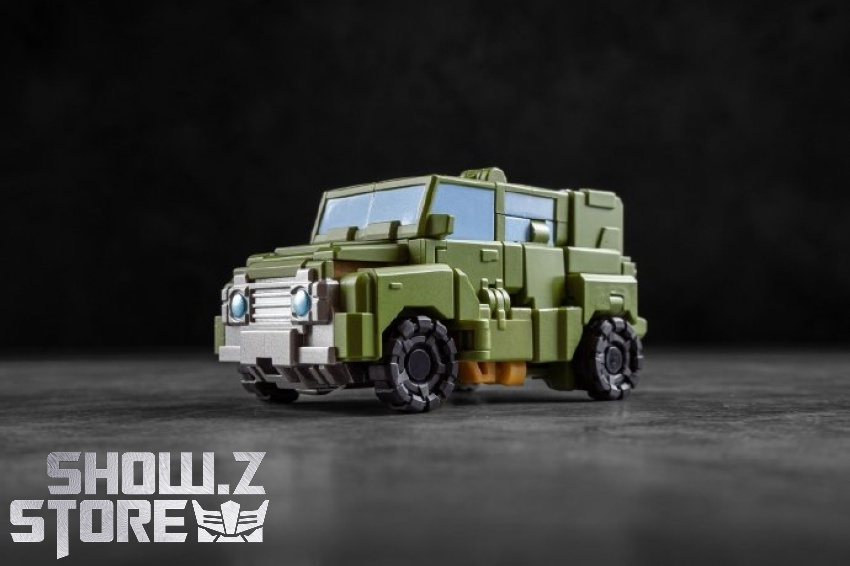 IronFactory EX-64 Brawn green yellow vehicle truck mode IronFactory EX-64 Brawn green yellow vehicle truck mode