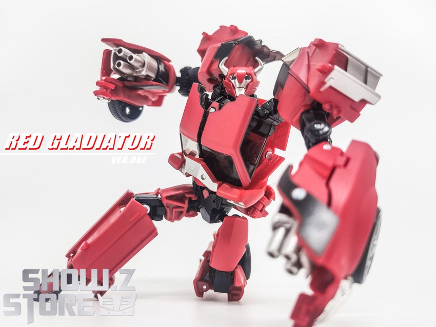 APC Toys Cliffjumper red vehicle mode sports car transformation APC Toys Cliffjumper red vehicle mode sports car transformation