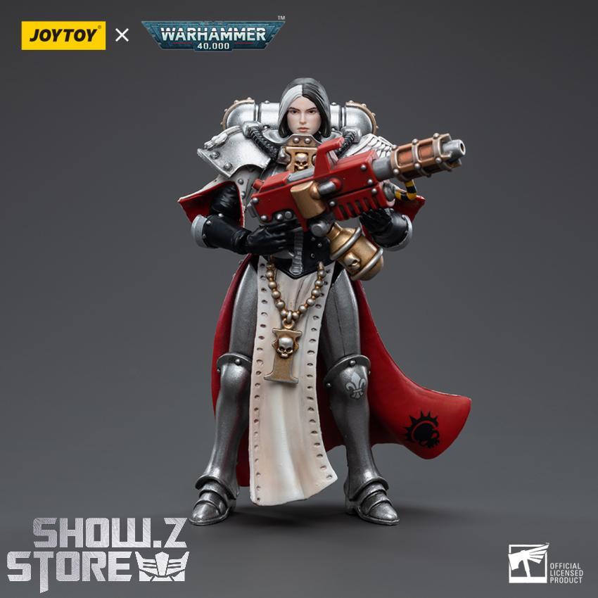 Female warrior in ornate white and red battle armor Female warrior in ornate white and red battle armor