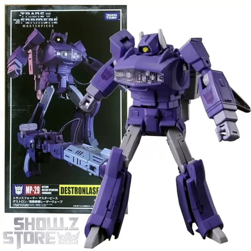 4th Party Masterpiece MP-29 Shockwave purple jet mode Decepticon transformation figure 4th Party Masterpiece MP-29 Shockwave purple jet mode Decepticon transformation figure
