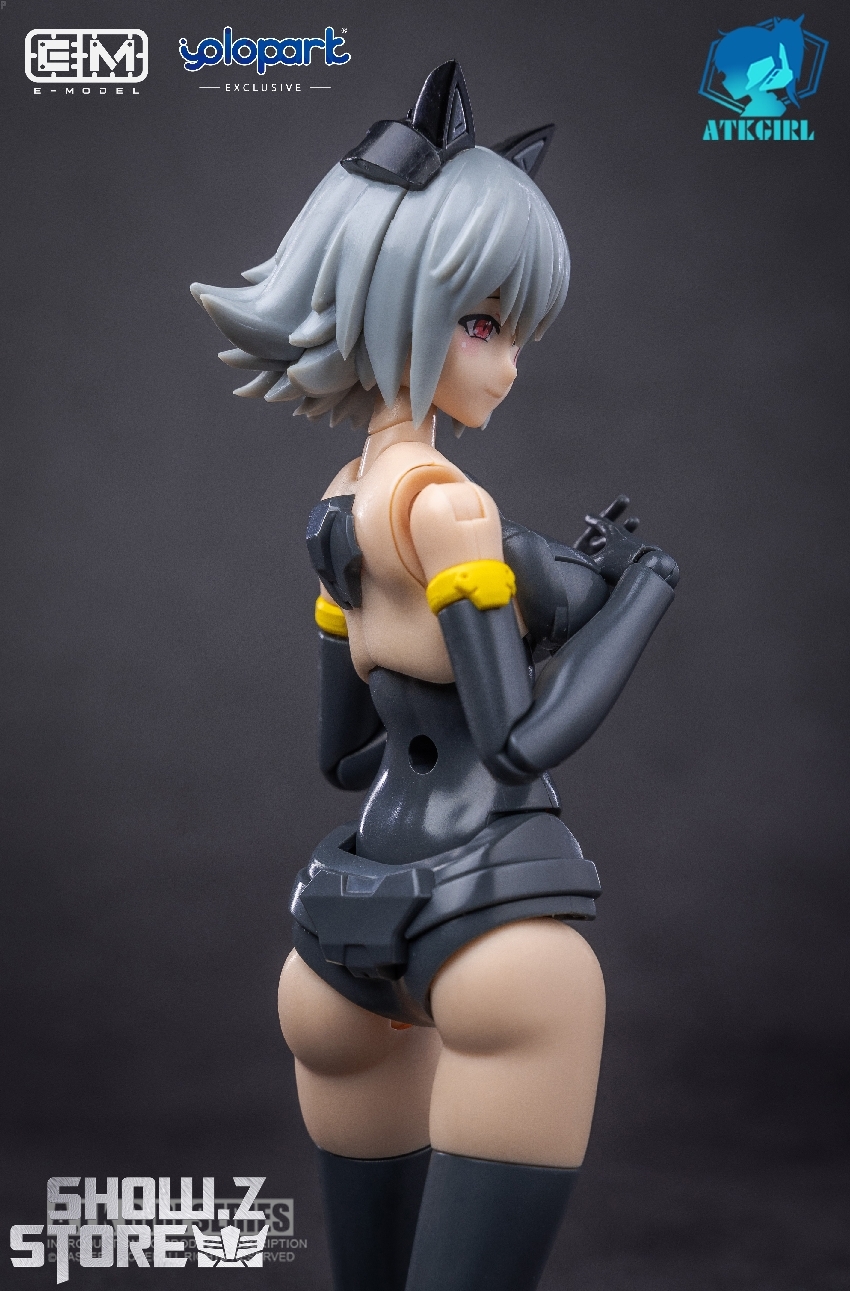 Fenrir stealth girl figure with white hair and sleek combat ready appearance Fenrir stealth girl figure with white hair and sleek combat ready appearance