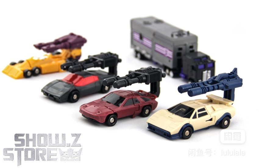 Multiple robots displaying different transformation modes and weapon configurations included Multiple robots displaying different transformation modes and weapon configurations included