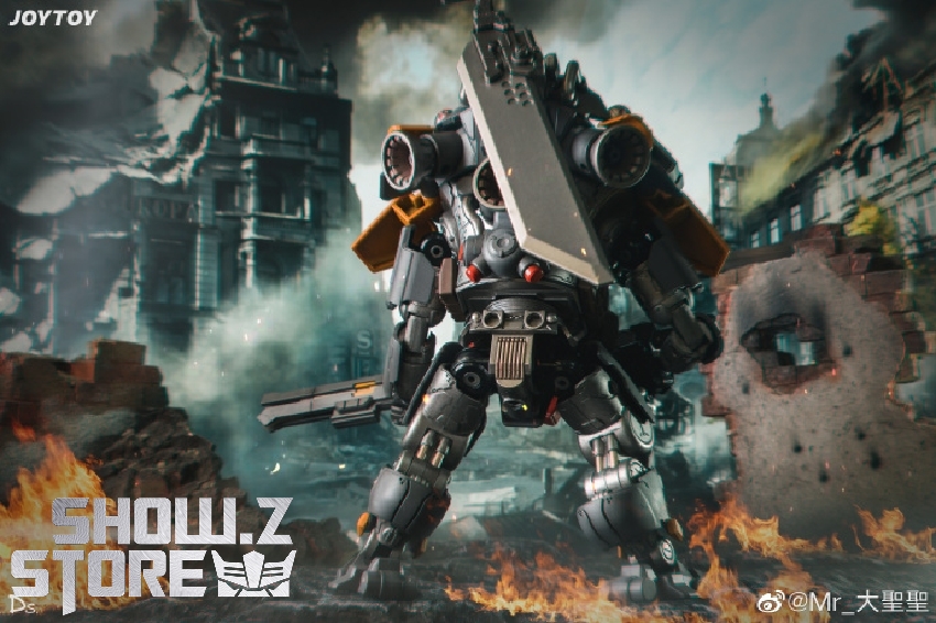 JoyToy Source 1/25 Iron Wrecker 09 Pursue Type mecha with pilot figure included JoyToy Source 1/25 Iron Wrecker 09 Pursue Type mecha with pilot figure included