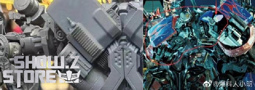 Action figure displaying sophisticated engineering and transformation potential display Action figure displaying sophisticated engineering and transformation potential display