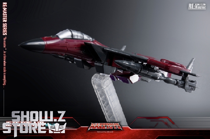 Red white and black jet fighter aircraft mode Red white and black jet fighter aircraft mode