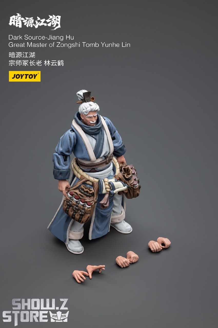 JoyToy Dark Source Jiang Hu Great Master Zongshen Camp elder warrior figure JoyToy Dark Source Jiang Hu Great Master Zongshen Camp elder warrior figure