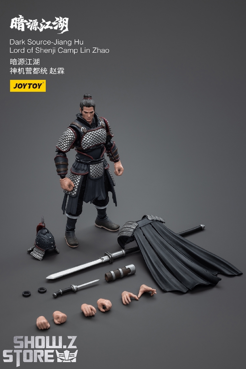 Dark Source warrior showing full armor equipment and combat weapons Dark Source warrior showing full armor equipment and combat weapons