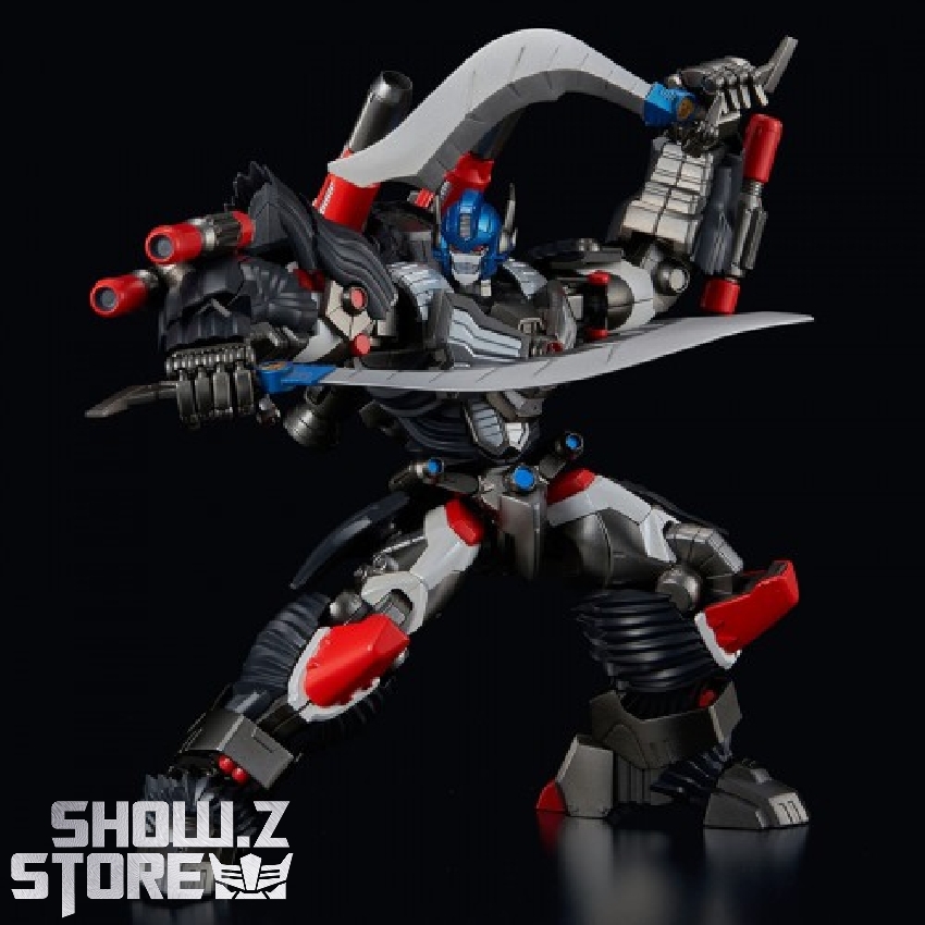 Flame Toys Furai Beast Wars Optimus Primal robot model with extended armor panels Flame Toys Furai Beast Wars Optimus Primal robot model with extended armor panels