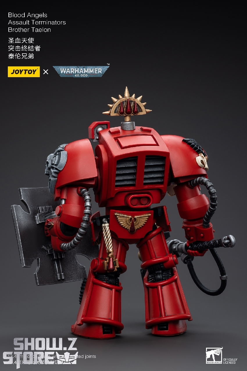 Detailed assault terminator with multiple weapon configurations Detailed assault terminator with multiple weapon configurations