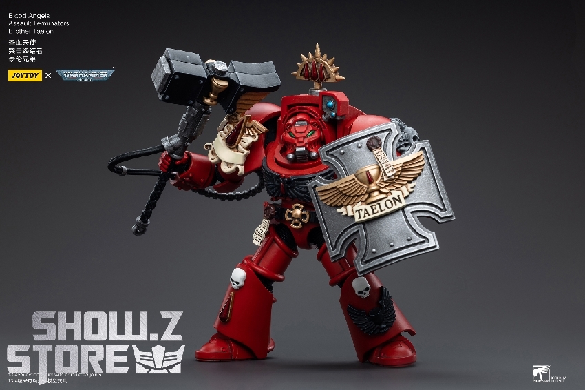 JoyToy Warhammer 40K Blood Angels Assault Terminator heavy armor suit JoyToy Warhammer 40K Blood Angels Assault Terminator heavy armor suit