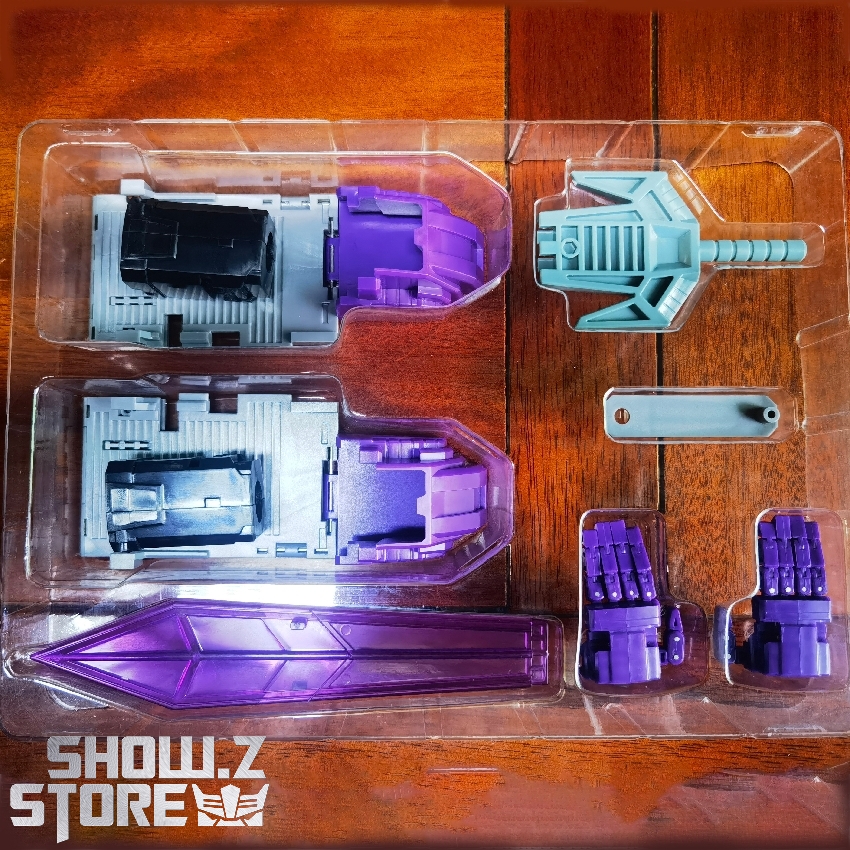 Purple upgrade kit components with articulated accessories Purple upgrade kit components with articulated accessories