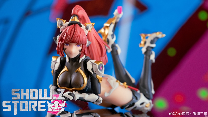 Catgirl action pose with accessories Catgirl action pose with accessories