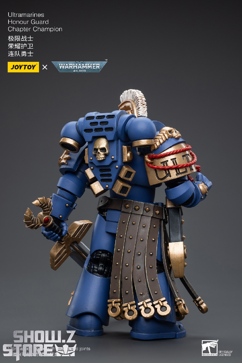 Ultramarines Honour Guard elite warrior figure with accessories kit Ultramarines Honour Guard elite warrior figure with accessories kit