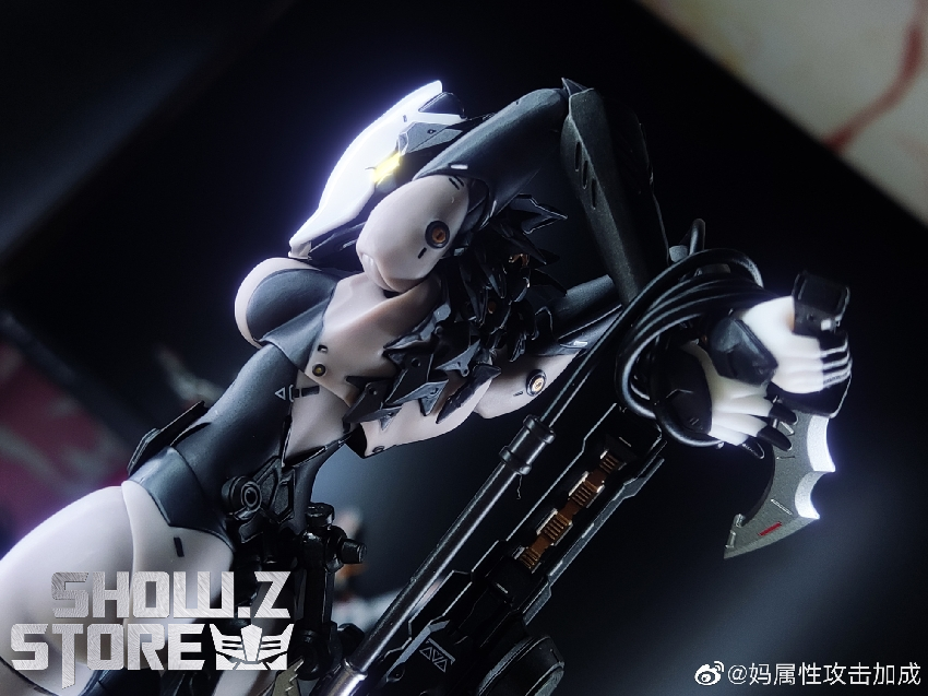 Snail Shell Assassin dark robot extended weapon details display Snail Shell Assassin dark robot extended weapon details display