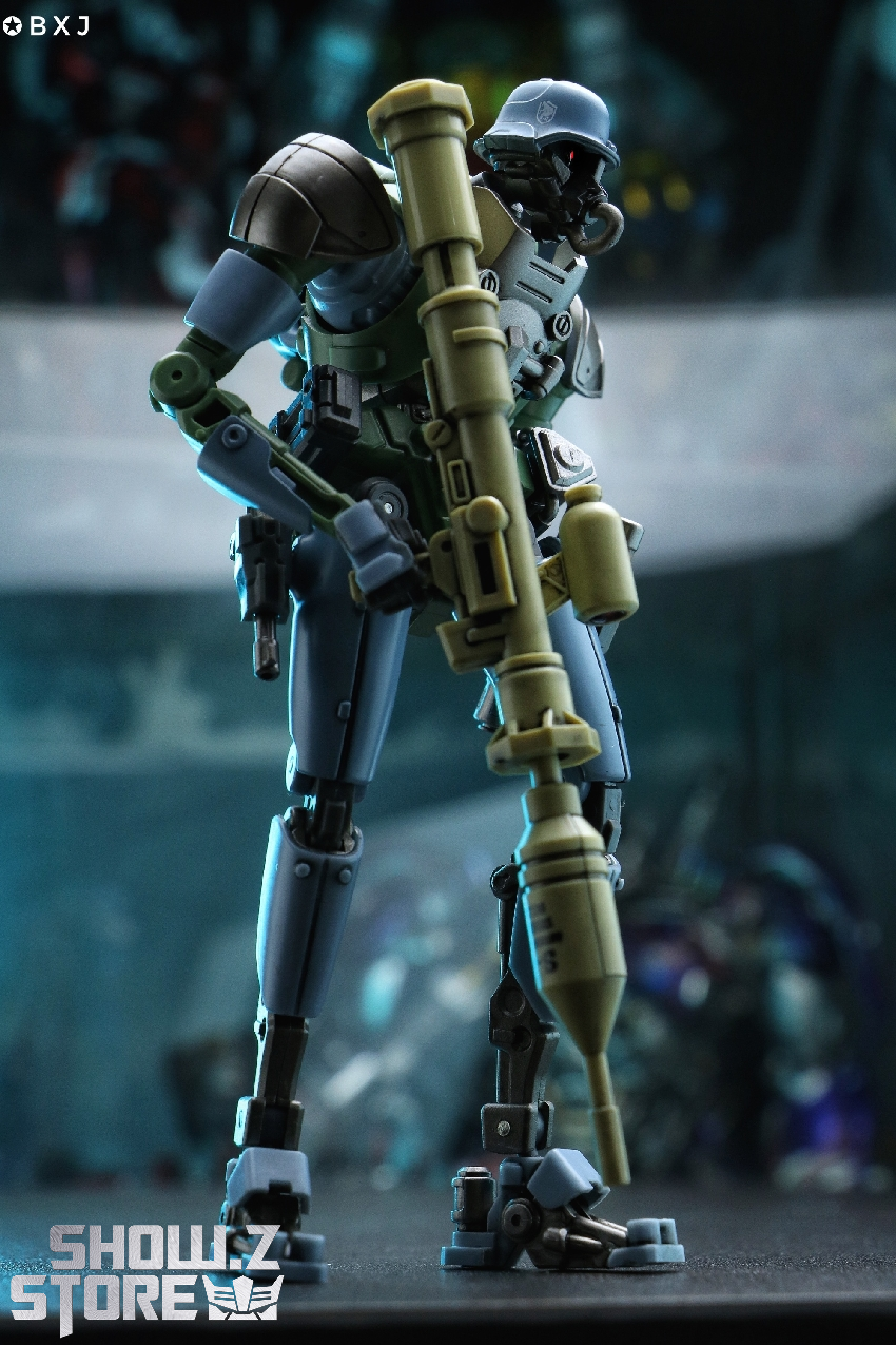 AGS-37 Assassination Squad Vulture blue tactical combat suit AGS-37 Assassination Squad Vulture blue tactical combat suit