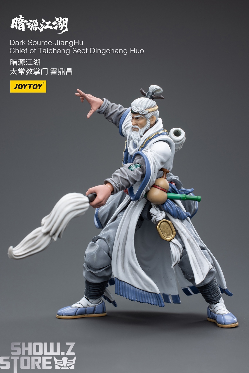 Dark Source Dingchang Huo staff fighting pose action figure Dark Source Dingchang Huo staff fighting pose action figure