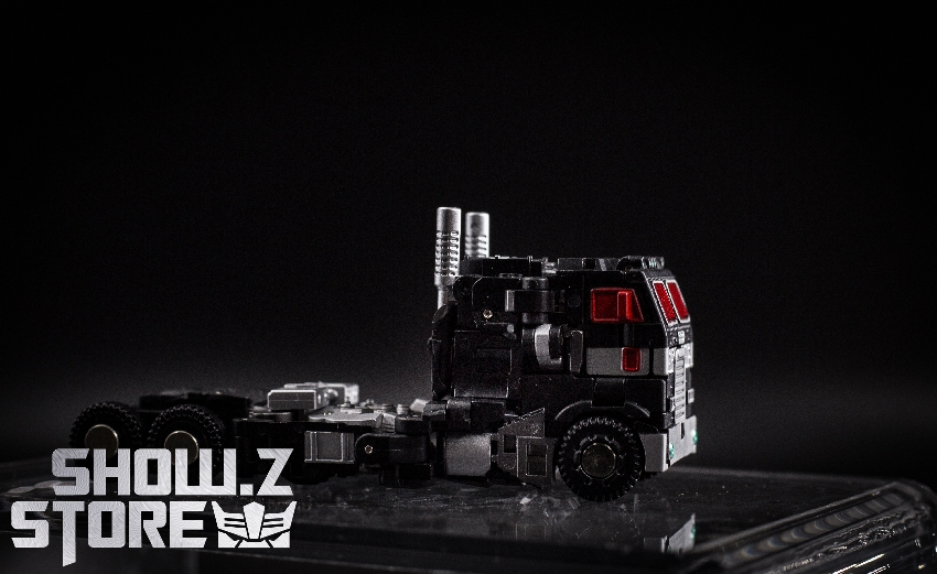 Magic Square Nemesis Prime black robot in vehicle truck cab form Magic Square Nemesis Prime black robot in vehicle truck cab form