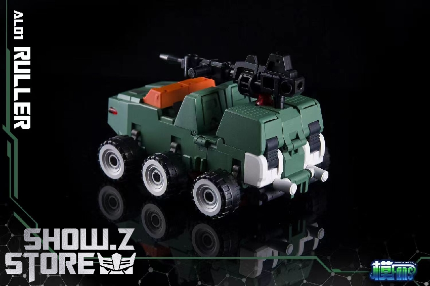 Modfans AL01W Path of Transfiguration green Hoist roller IDW version truck transformer Modfans AL01W Path of Transfiguration green Hoist roller IDW version truck transformer
