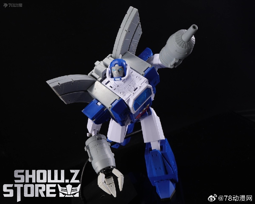 H53B Michael Omega displayed with modular armor pieces and weapon attachments visible H53B Michael Omega displayed with modular armor pieces and weapon attachments visible