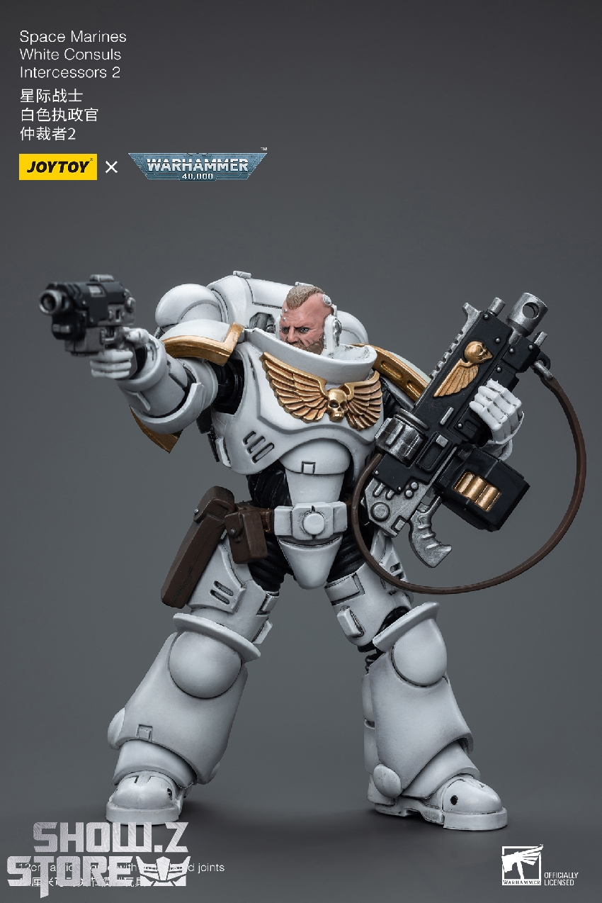Complete Warhammer 40K Space Marines White Scars collectible set with accessories Complete Warhammer 40K Space Marines White Scars collectible set with accessories