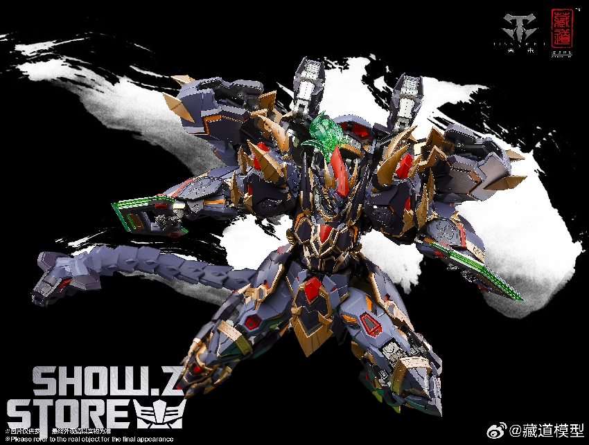 Black Tortoise Xuanwu mecha multiple angle articulated poses Black Tortoise Xuanwu mecha multiple angle articulated poses