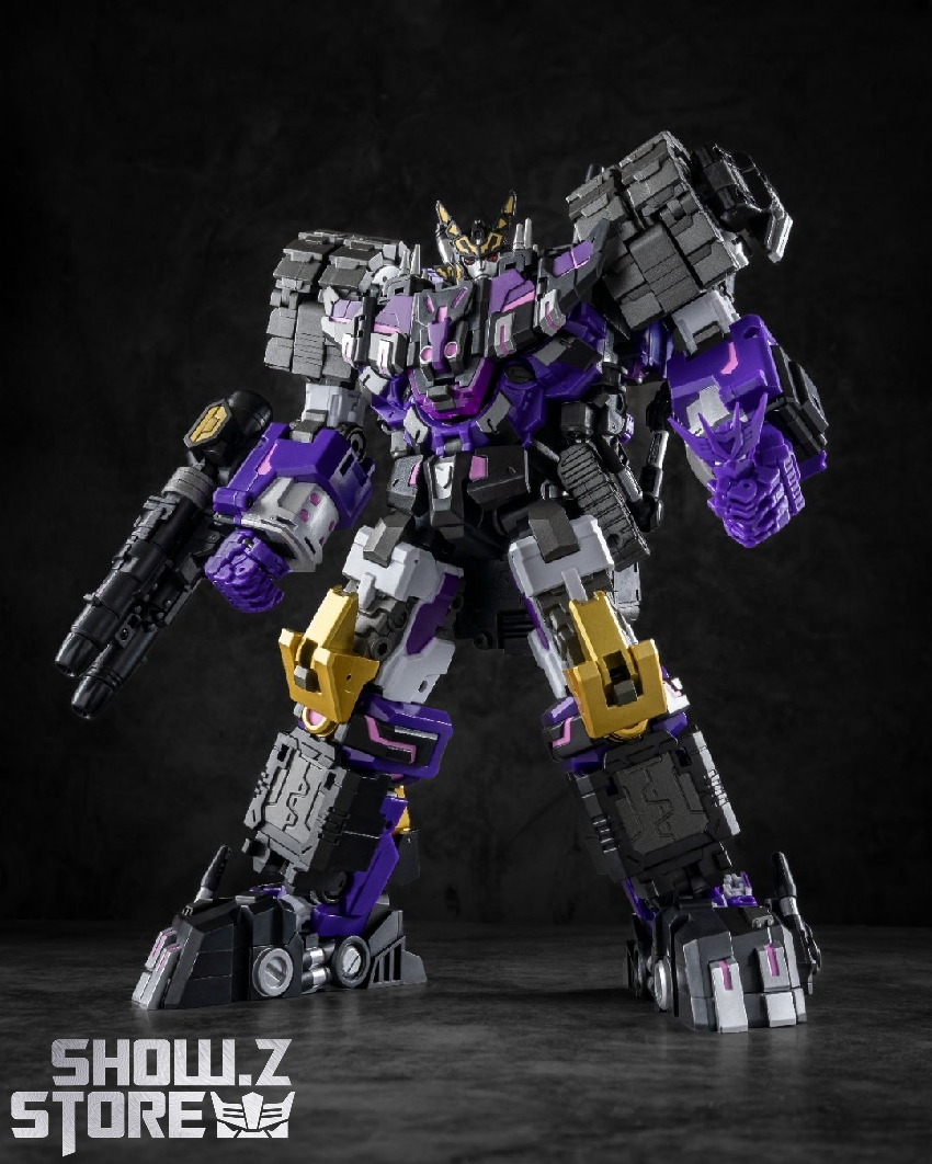 IronFactory Alkaid Helex robot angular front view purple coloring IronFactory Alkaid Helex robot angular front view purple coloring