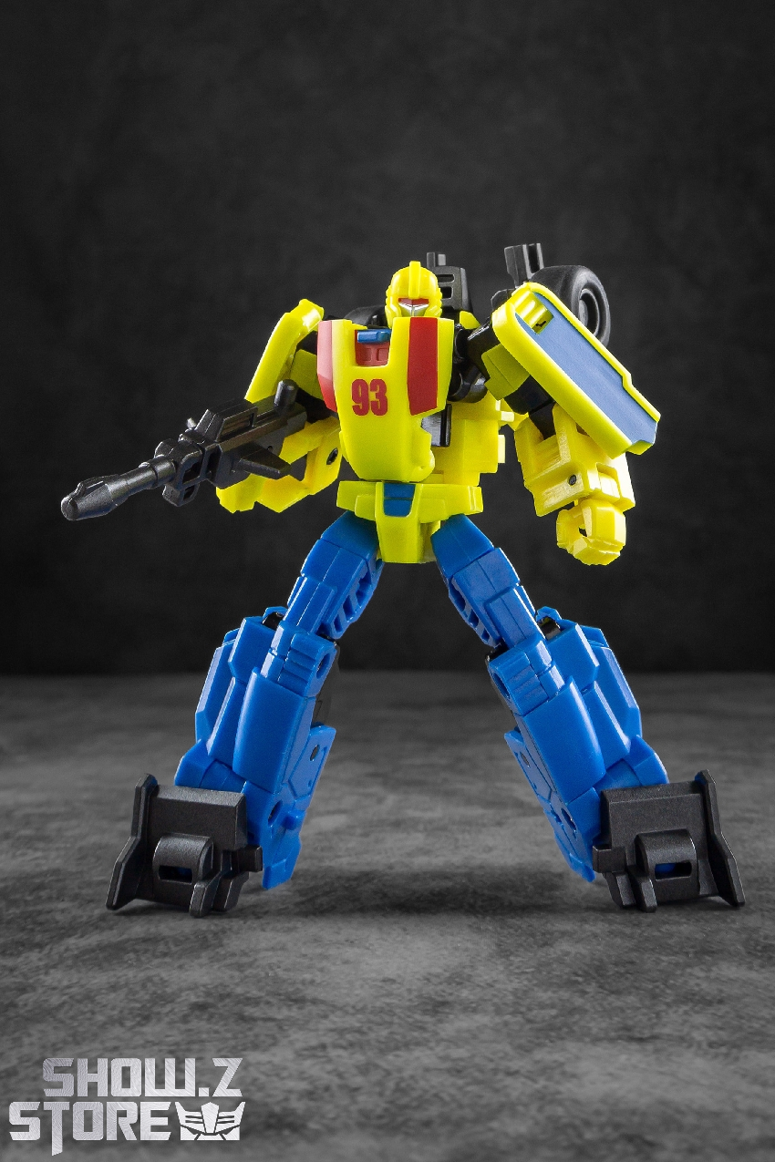 Robot in neutral upright standing position Robot in neutral upright standing position