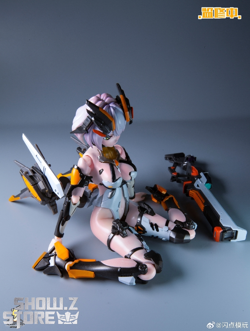 Flash Point LingJi Kenai mecha girl multiple configuration display Flash Point LingJi Kenai mecha girl multiple configuration display
