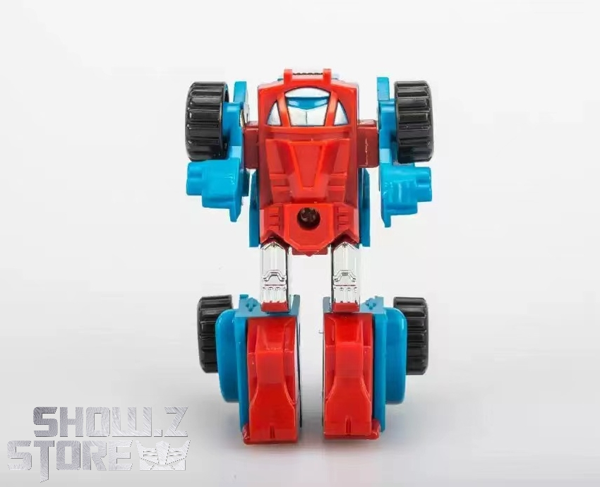 4th Party Transformers G1 Gears red blue mini vehicle robot toy 4th Party Transformers G1 Gears red blue mini vehicle robot toy