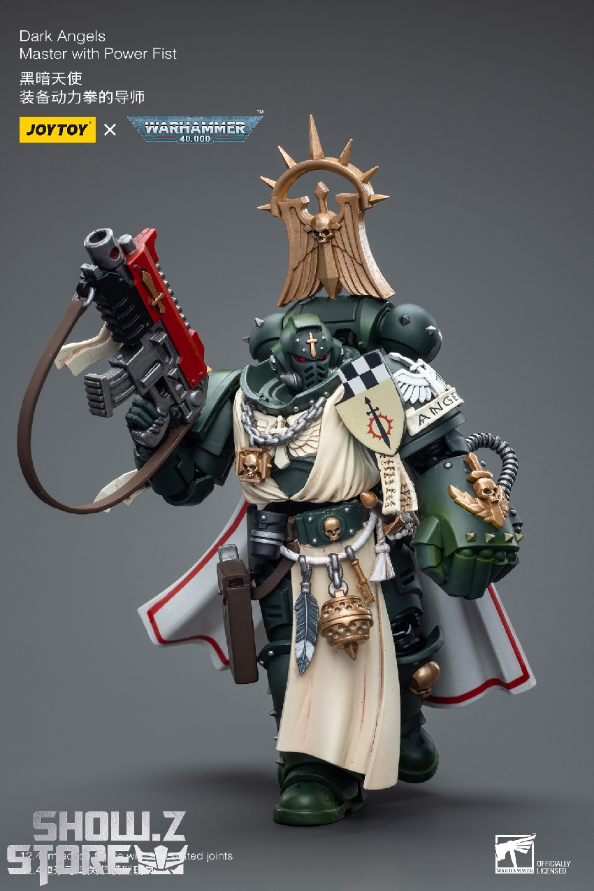 Complete Dark Angels leader with multiple accessories Complete Dark Angels leader with multiple accessories