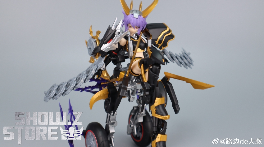 Taikoubou Heiqi Leishengjiang 1/10 motorcycle transformation showcase Taikoubou Heiqi Leishengjiang 1/10 motorcycle transformation showcase