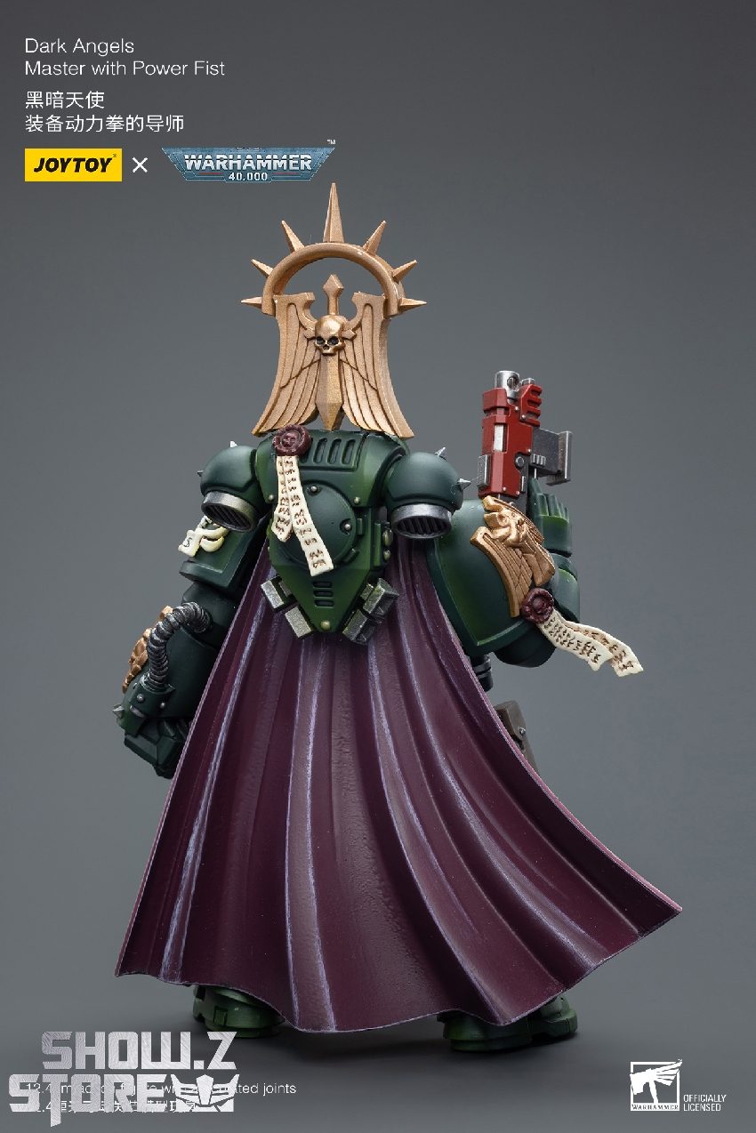 Warhammer 40K warrior with ornate halo and weapons Warhammer 40K warrior with ornate halo and weapons