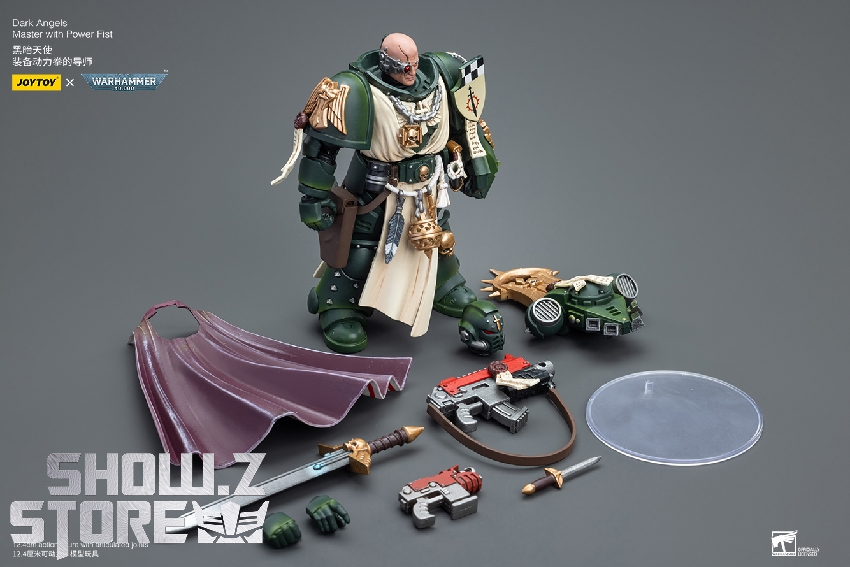 JoyToy Dark Angels Master with weapons Warhammer 40K JoyToy Dark Angels Master with weapons Warhammer 40K